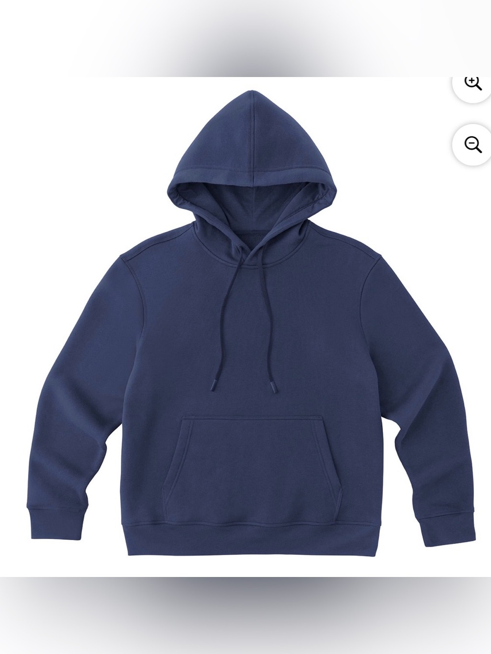 NWT- Member’s Mark Men's Navy Blue Pullover Fleece Hoodie Sz L